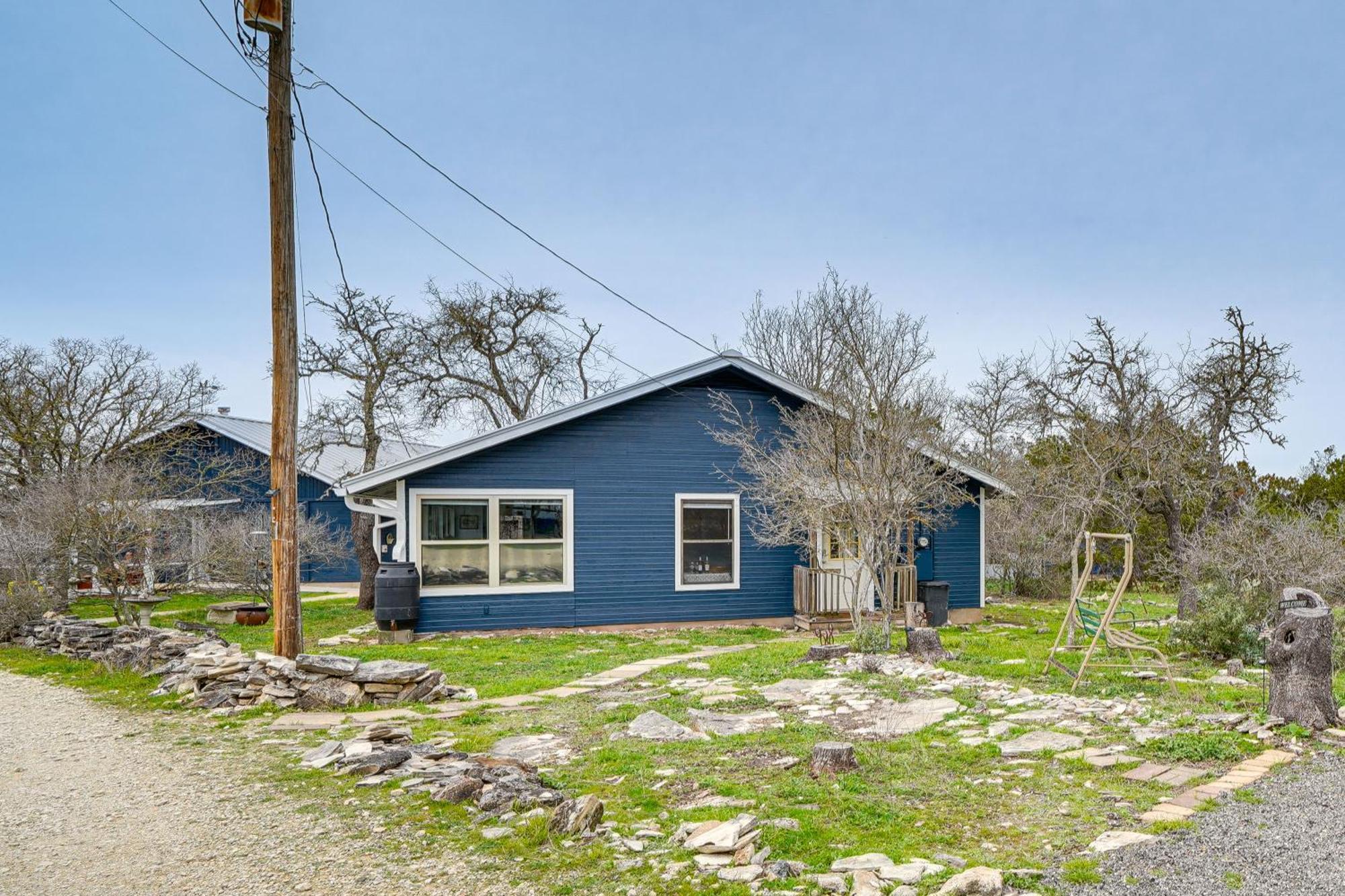 Cozy Kerrville Guest Cottage Near Guadalupe River! Exterior foto