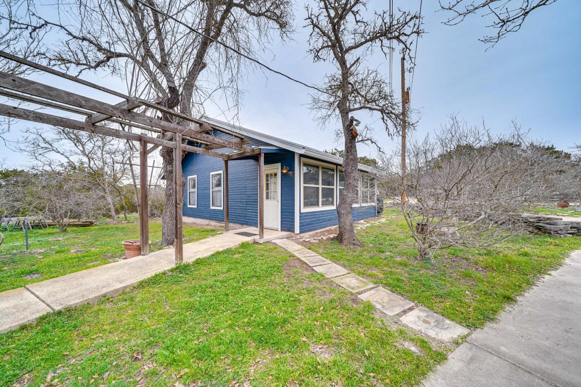 Cozy Kerrville Guest Cottage Near Guadalupe River! Exterior foto